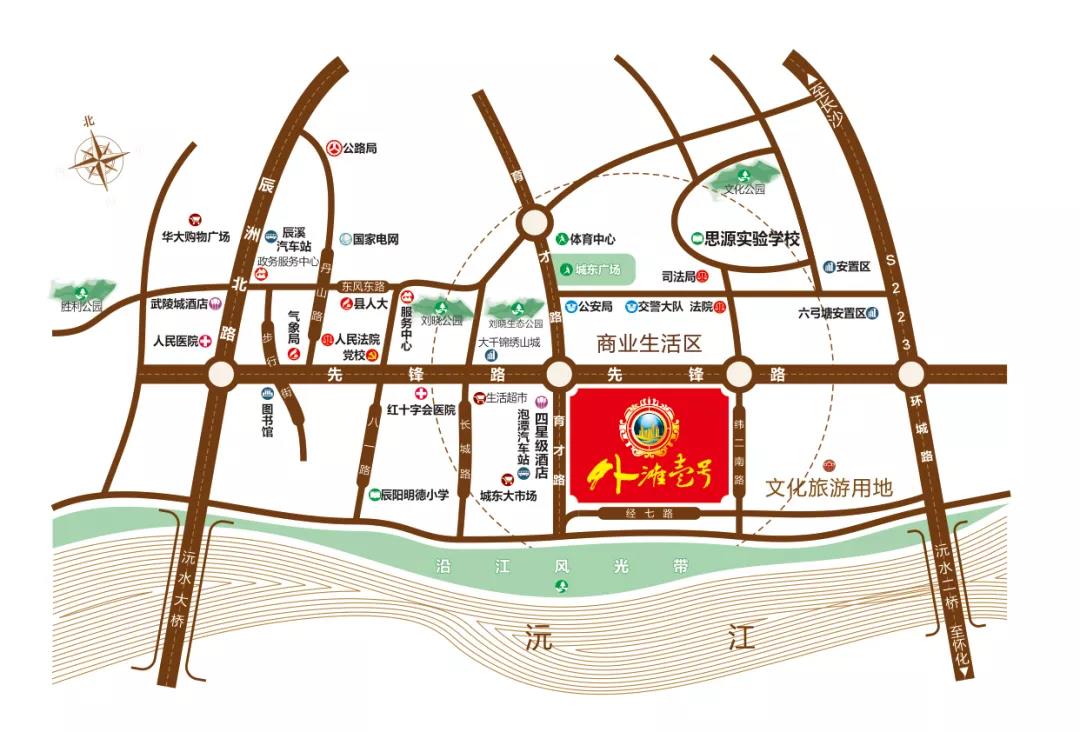 区位图 